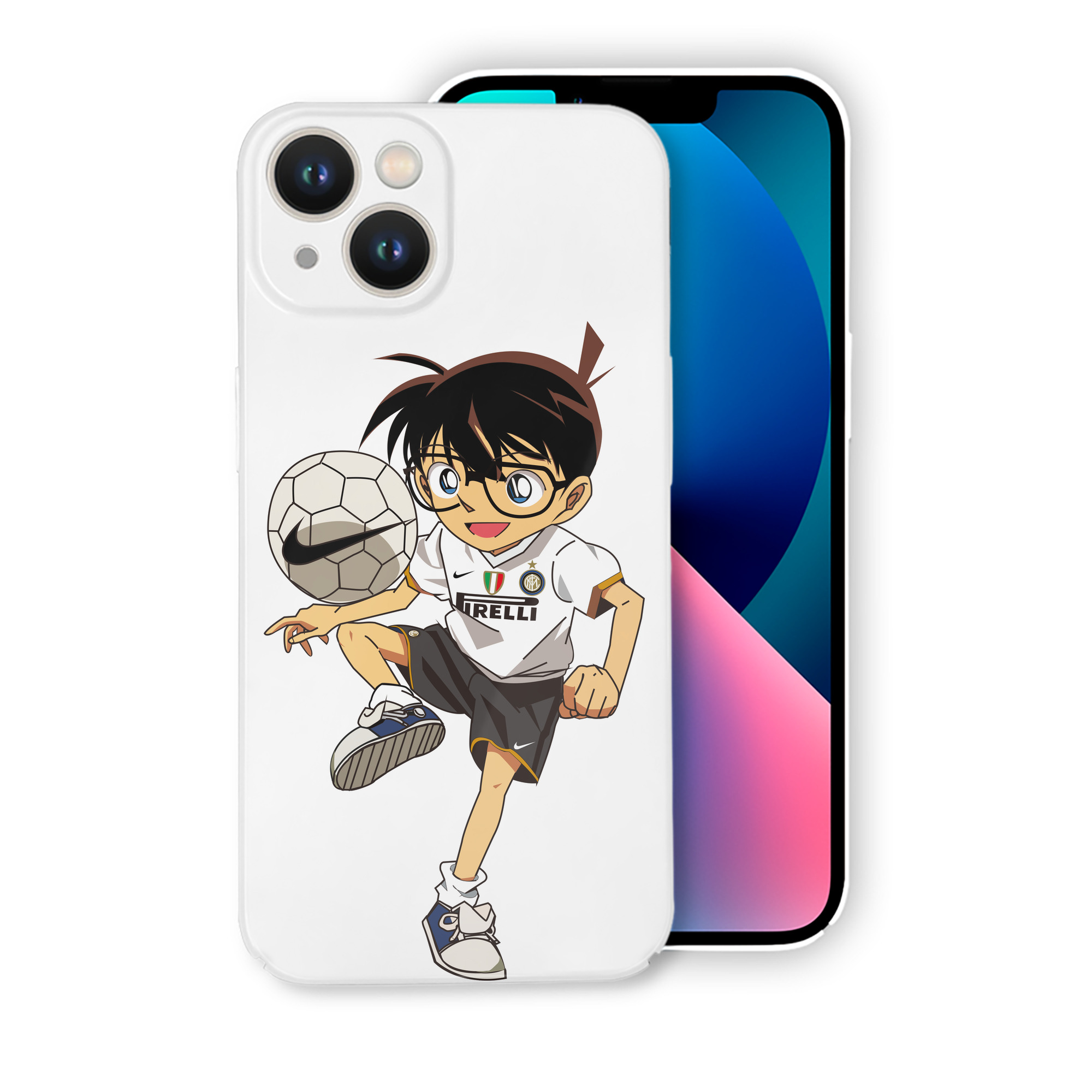 （画像用） 名探偵コナン 江戸川 コナン Detective Conan Conan Edogawa 【iPhone 14シリーズ対応】ハードケース